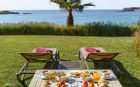 Blick vom Beach Room Terrasse